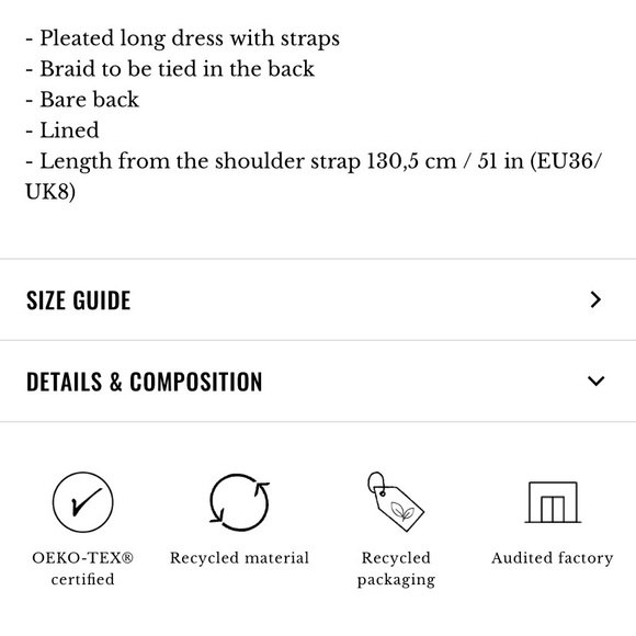 🌿|NWT| Sézane Helene Dress - Picture 15 of 16